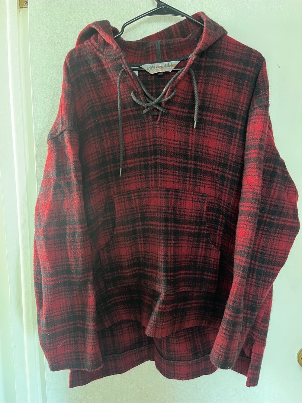 Vintage wool hoodie